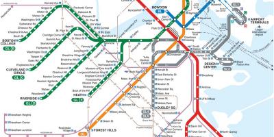 Boston metro eneo ramani